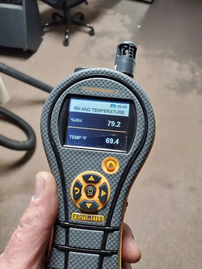 Moisture meter humidity assessment for Fire & Smoke Damage Restoration in Muskegon